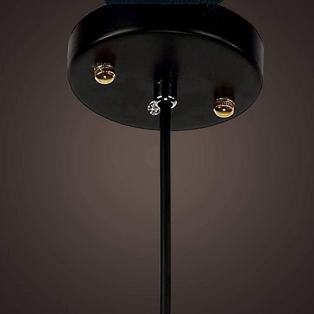Hanglamp met gekleurde glazen flessen