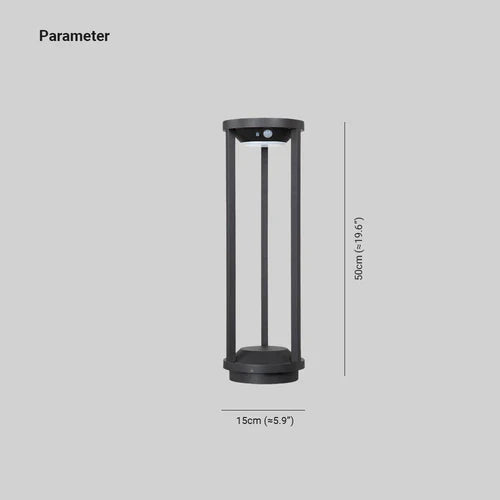 LED padverlichting met sensor buiten lichtpalen