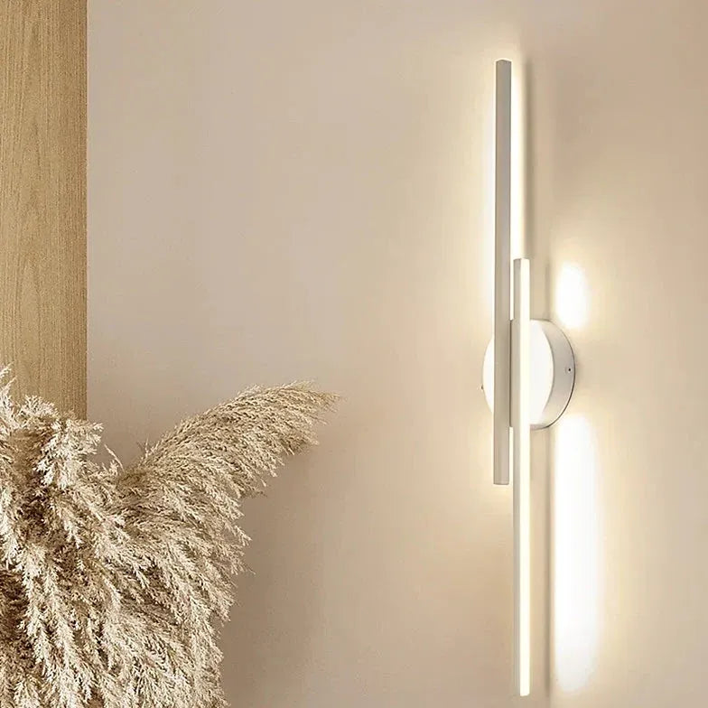 Muurlampen zwart met afstandsbediening voor slaapkamer