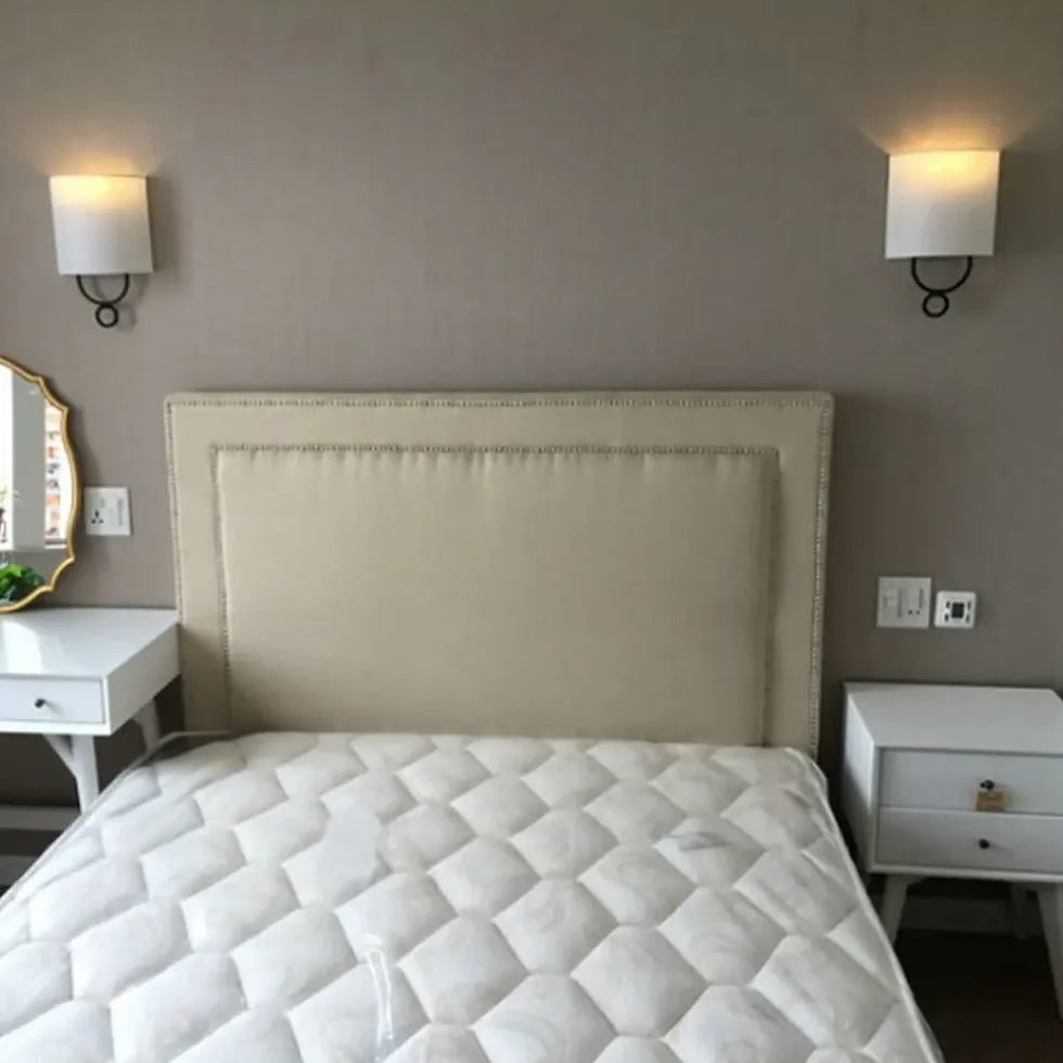 Design wandlampen binnen witte badkamer verlichting