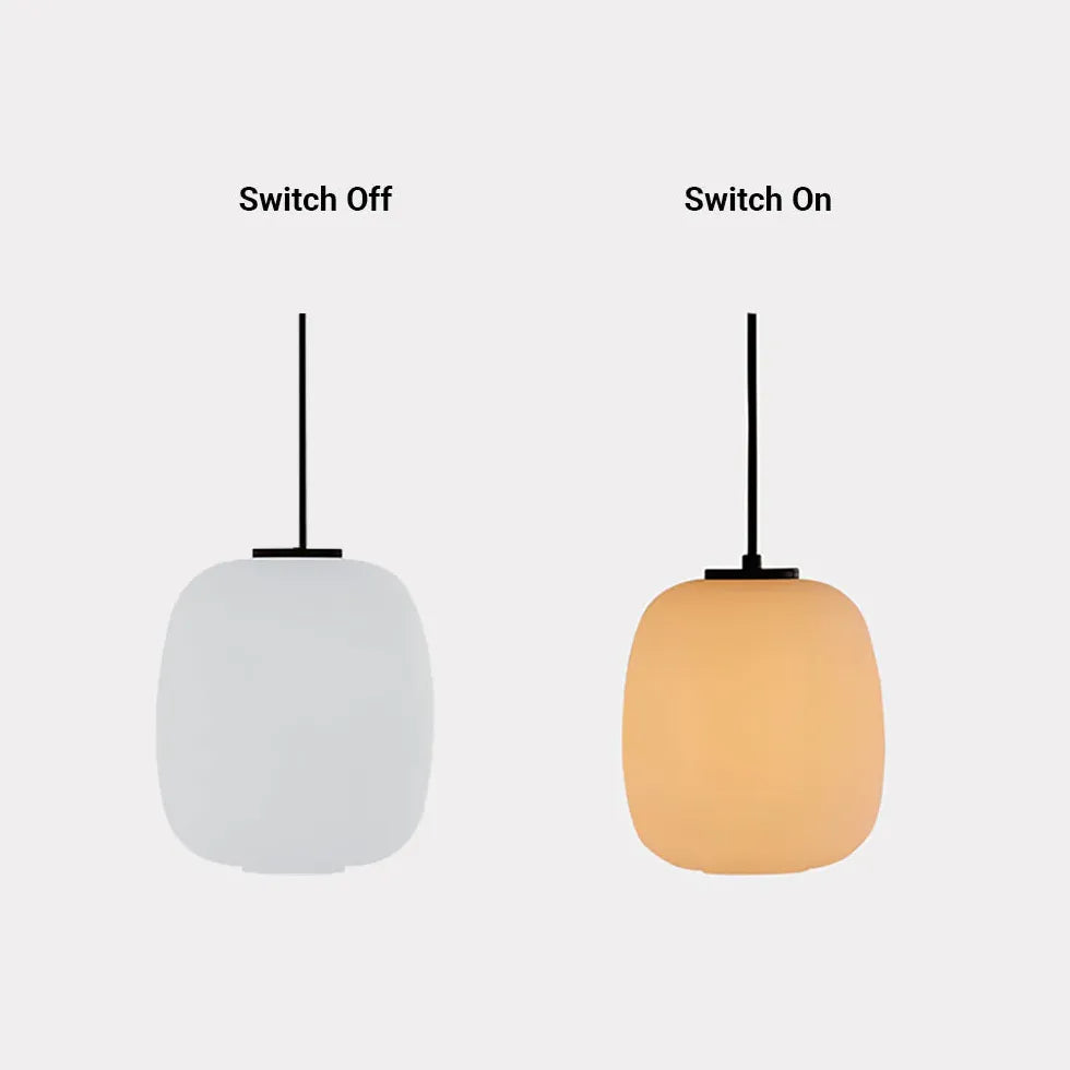 Buitenverlichting hanglamp in witte lantaarnvorm