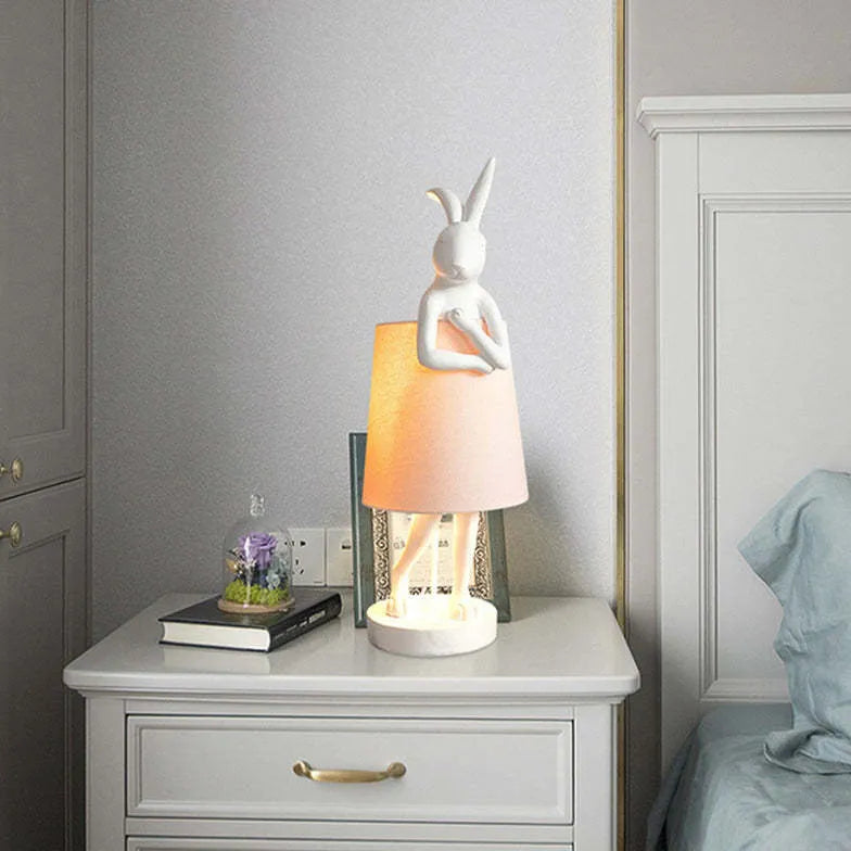 Tafel leeslamp gouden konijn ontwerp slaapkamer