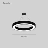 Hanglamp zwart rond kantoor dimbaar