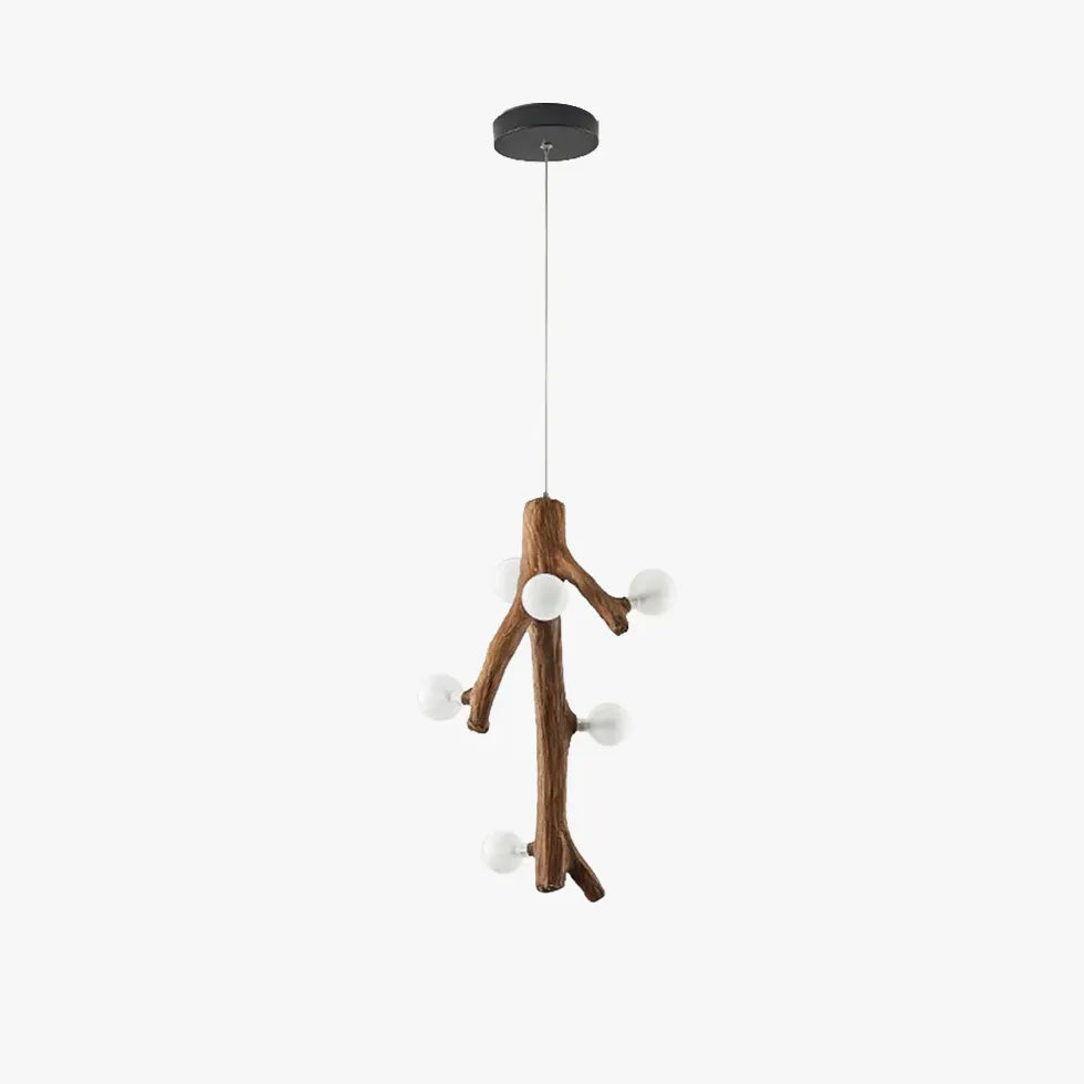 Eettafel hanglamp design in takkenvorm