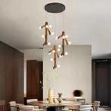 Eettafel hanglamp design in takkenvorm