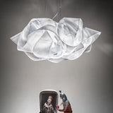 Hanglampen led witte wolkvormige pvc