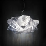 Hanglampen led witte wolkvormige pvc