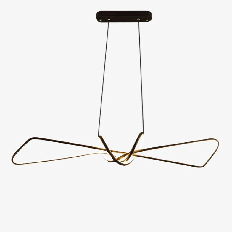 Led hanglamp strikvormig ontwerp keuken