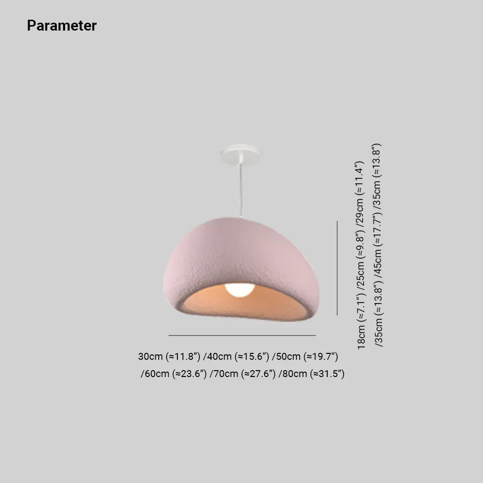 Grijs hanglamp stroomlijnen steenvorm