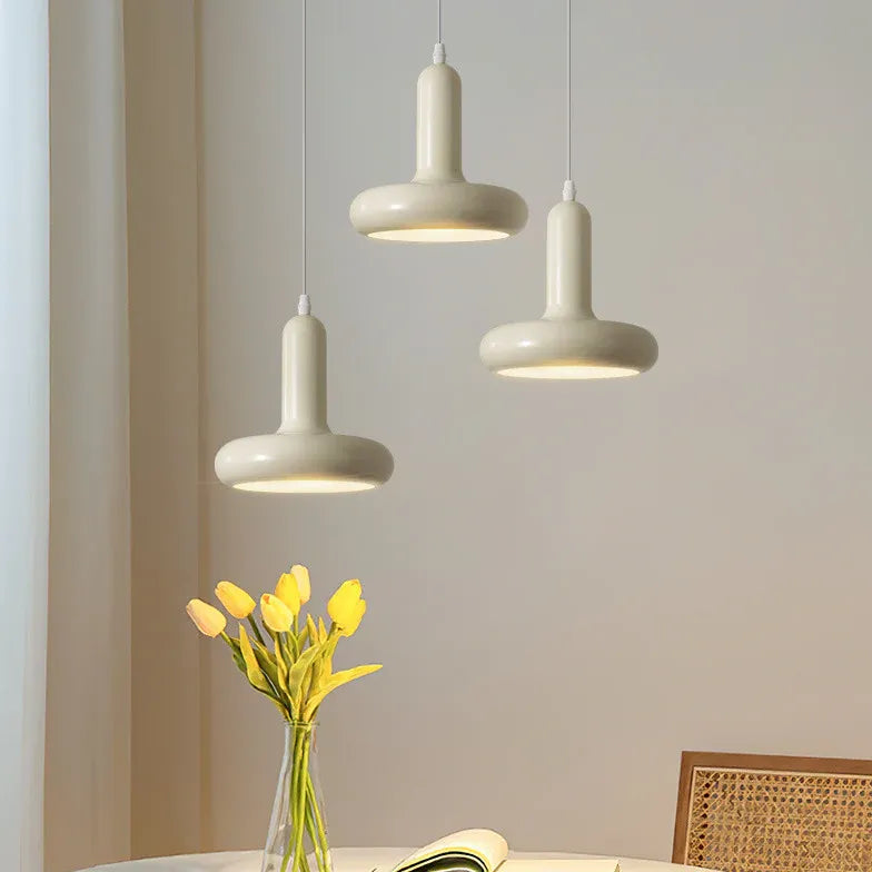 Slaapkamer hanglamp wit rond dimbaar