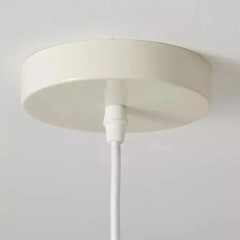 Slaapkamer hanglamp wit rond dimbaar