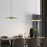 Licht voor keuken in witte schijfvorm