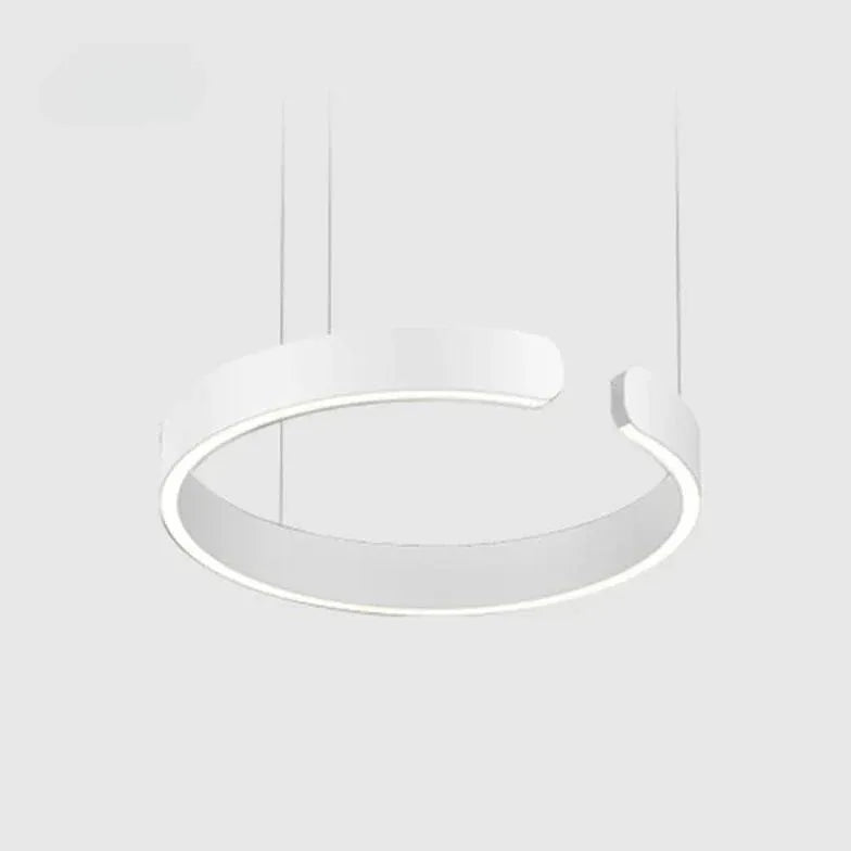 Zwart hanglamp in ronde vorm met dimfunctie