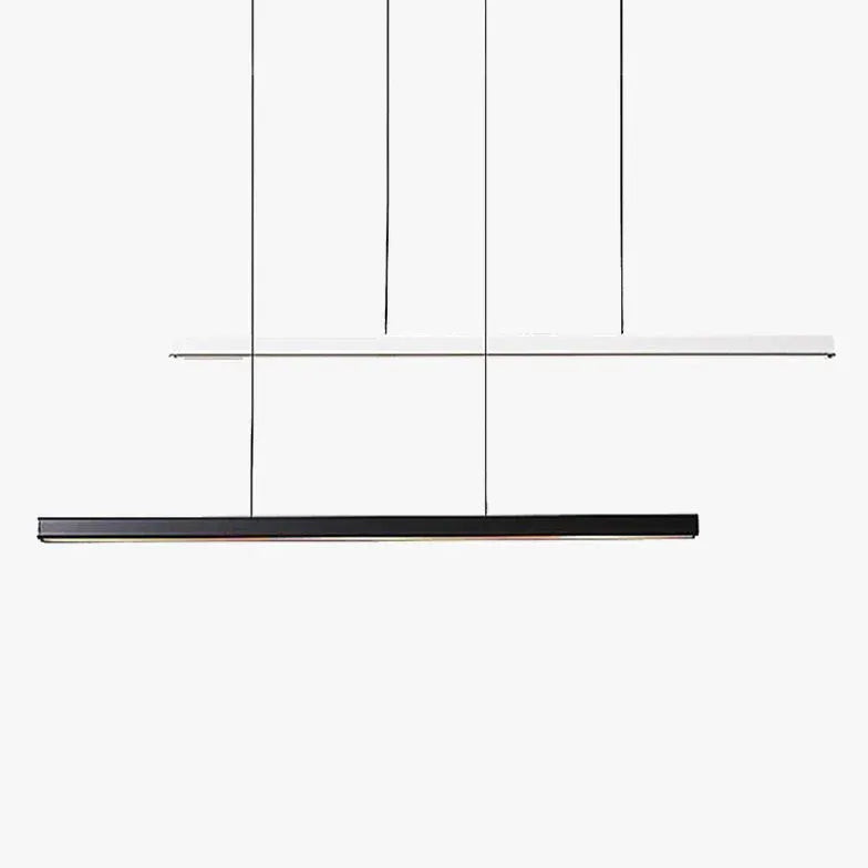 Scandinavisch hanglamp minimalistisch lineair kantoor