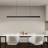 Scandinavisch hanglamp minimalistisch lineair kantoor