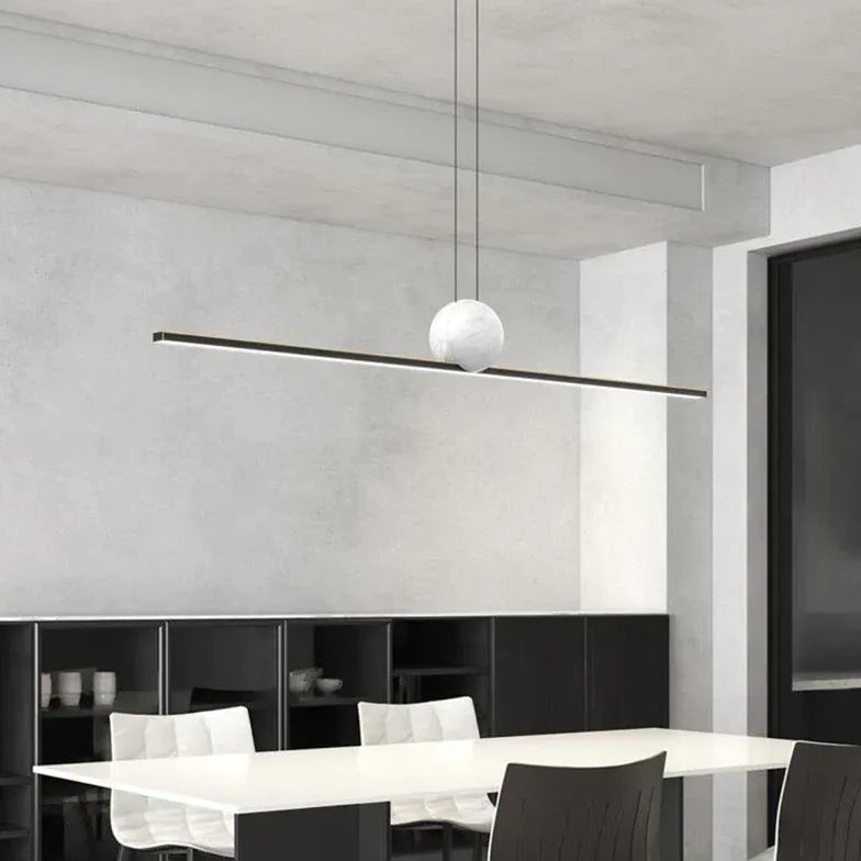 Hanglamp eettafel minimalistisch lineair led