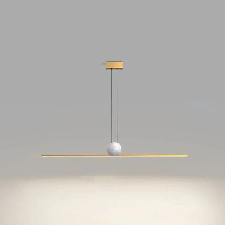 Hanglamp eettafel minimalistisch lineair led