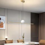 Hanglamp eettafel minimalistisch lineair led