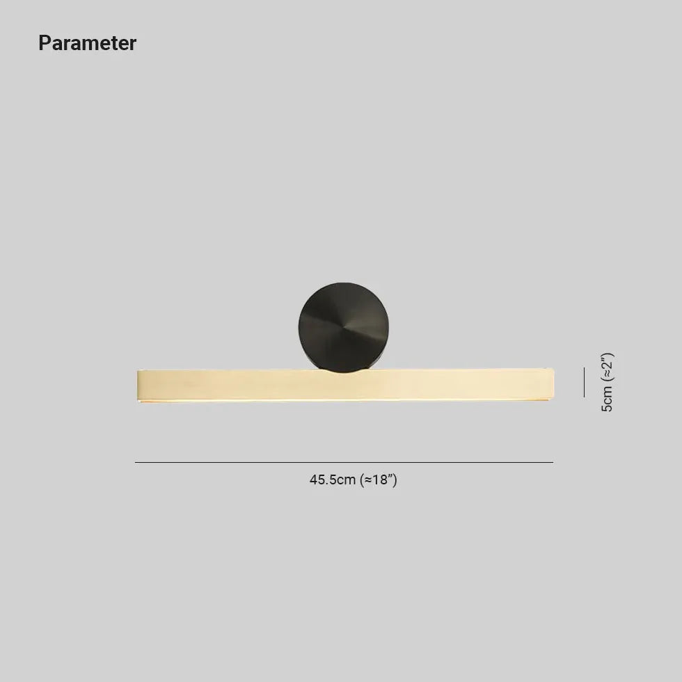 Wandlampen zwart goud led verlichting verstelbare