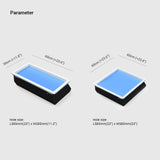 Moderne plafondlamp led met dakraam ontwerp