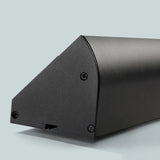 Zwarte wandlamp voor buiten led waterdicht