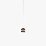 Zwarte metalen hanglamp bolvormige LED verlichting