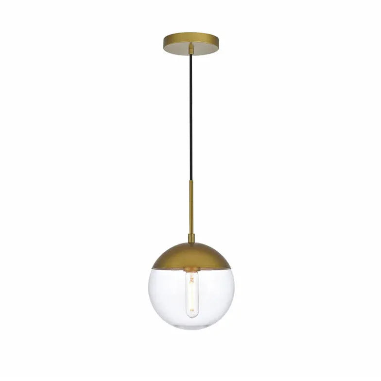 Lampen voor de keuken zwartwitte bolvormige hanglamp