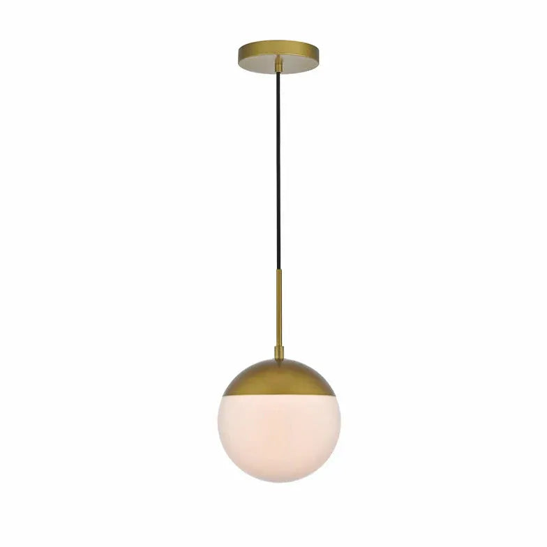 Lampen voor de keuken zwartwitte bolvormige hanglamp