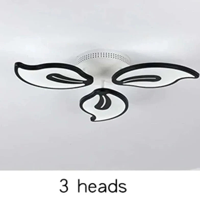 Plafondlamp woonkamer modern bloembladvormig