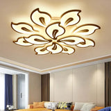 Plafondlamp woonkamer modern bloembladvormig