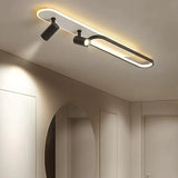 Spots led verlichting ovaal dimbaar afstandsbediening plafondlamp