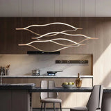 Keuken lampen hangend golvende boog dimbaar