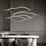 Keuken lampen hangend golvende boog dimbaar