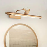 Wandlampen vintage style koperkleur vlindervorm badkamer
