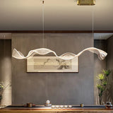 Hanglampen led verlichting golvend keuken
