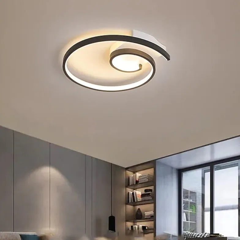 Plafondlamp verlichting led draaiend ringvormig