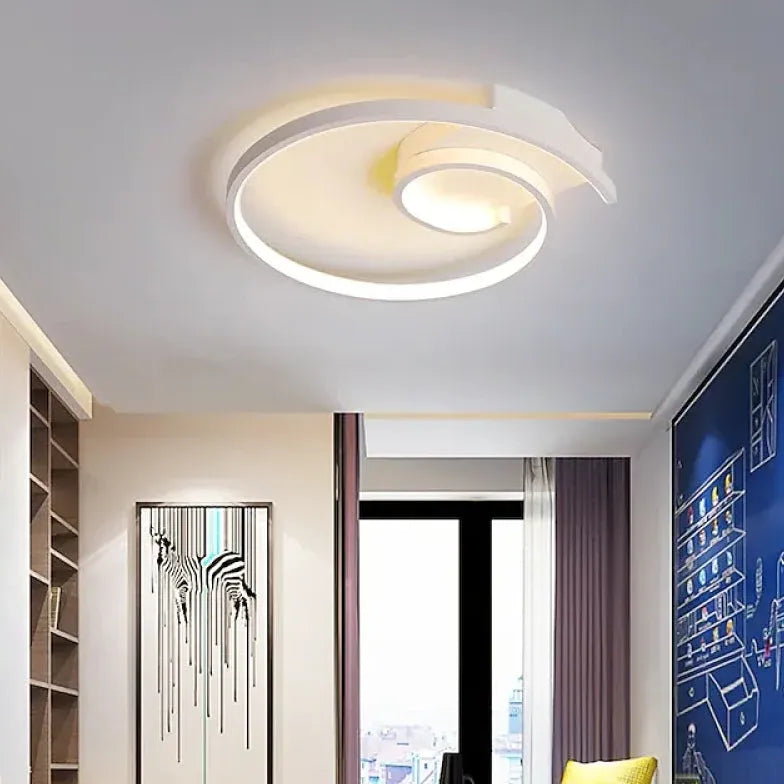 Plafondlamp verlichting led draaiend ringvormig