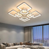 Woonkamer verlichting led zilver dimbaar plafondlamp