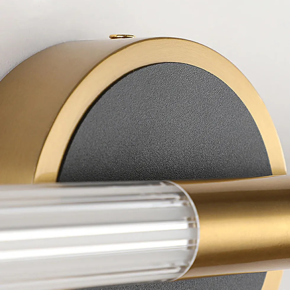 Spiegelverlichting badkamer led cilindervormige wandlamp