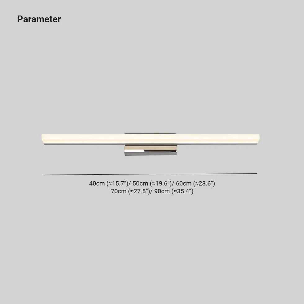 Wandlampen binnen zwart langwerpig led