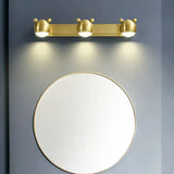 Draadloze wandlamp goud met berenstijl voor badkamer