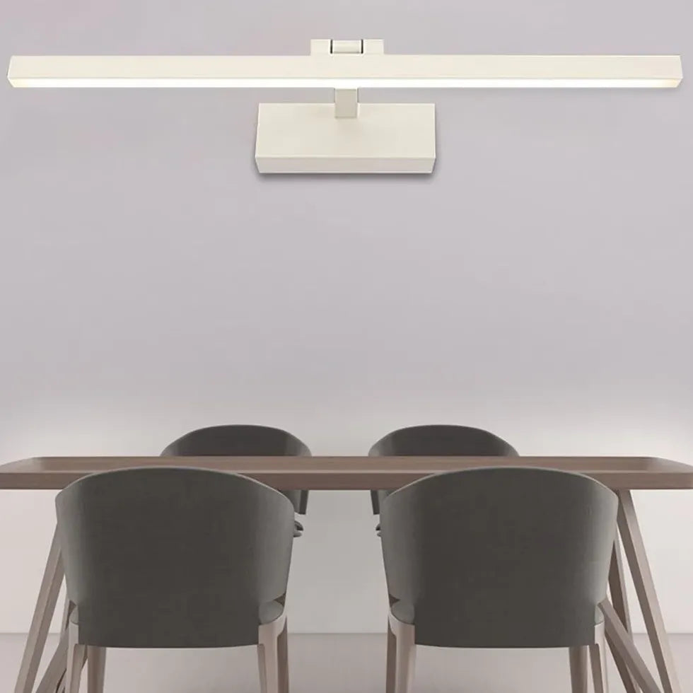 Spiegellamp zwart modern verstelbare verlichting