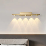 Wandlampje goud led voor slaapkamer