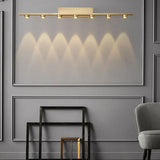 Wandlampje goud led voor slaapkamer