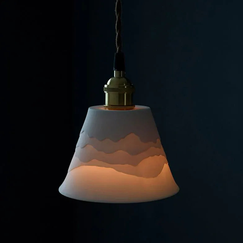 Muurlampen slaapkamer met retro keramiek en gouden