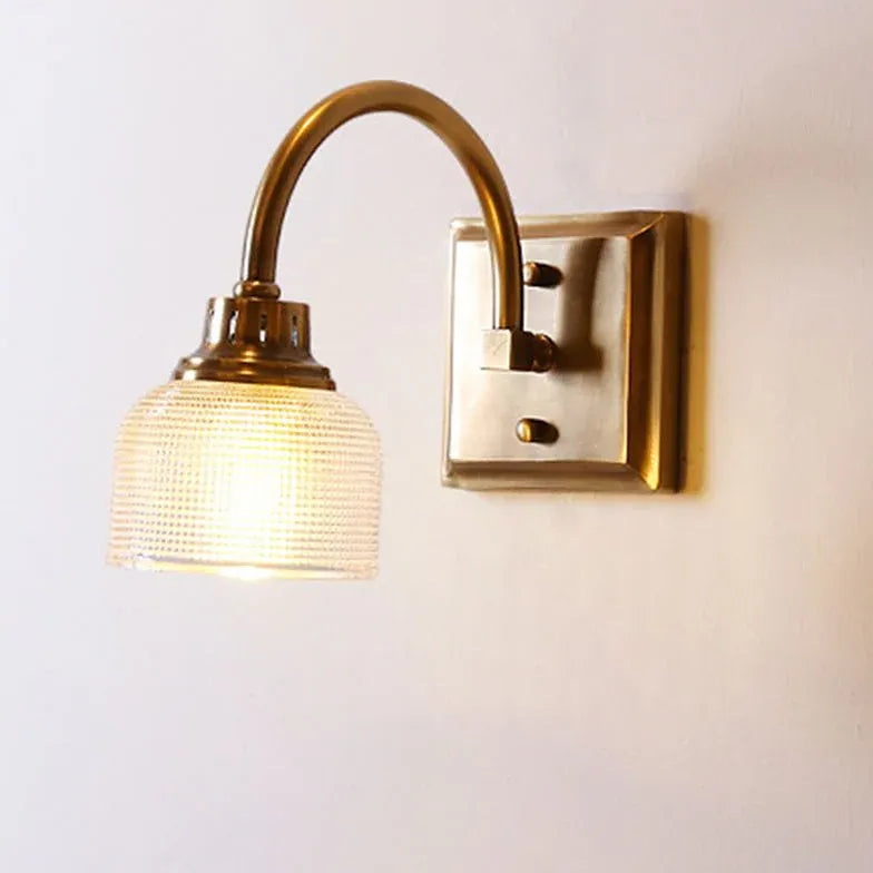 Wandlampen messing met meerdere lampen voor badkamer