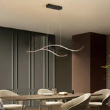 Led hanglampen keuken met dubbele boog dimbaar