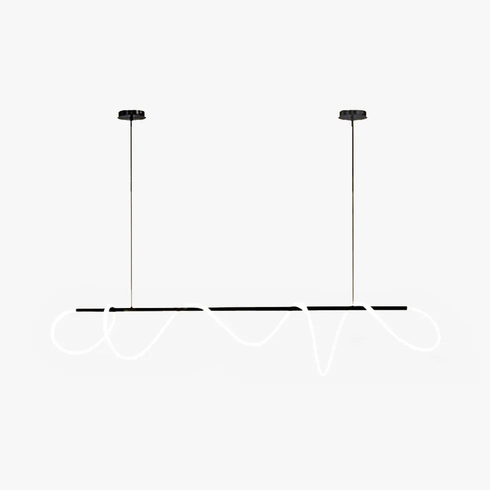 Gouden LED ring hanglamp voor woonkamer
