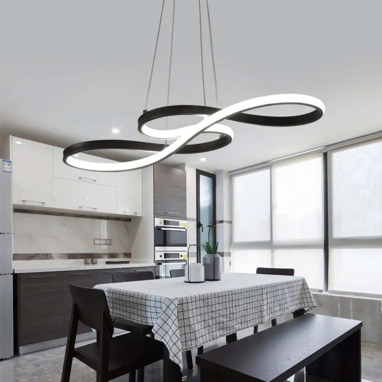 Moderne hanglamp goud voor eetkamer