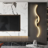 Wandlamp zwart slaapkamer met slank